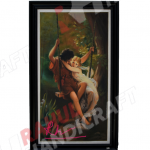 Oil Painting 32.5 inch (H) x 17 inch (W) (with fraim 39 inch X 23 inch) 