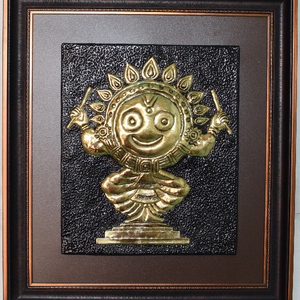 12 X 10 X 18 Inch Brass Statues, For Decoration